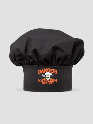 Danger Grilling : Embroidered Chef Hat