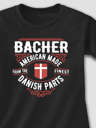 Danish Parts : Adult Ladies Fitted T-Shirt