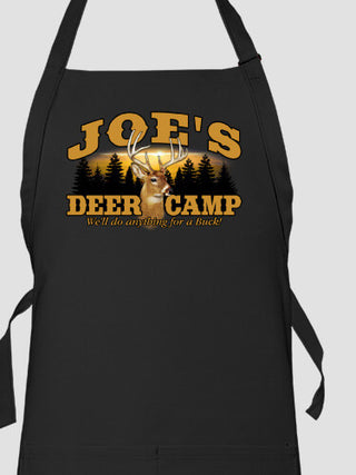 Deer Camp : Printed Aprons