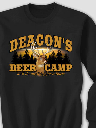 Deer Camp : Printed Sweatshirts