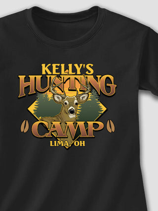 Deer Hunting Camp : Printed T-Shirts