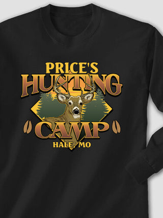 Deer Hunting Camp : Printed Long Sleeves