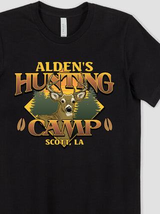 Deer Hunting Camp : Printed T-Shirts