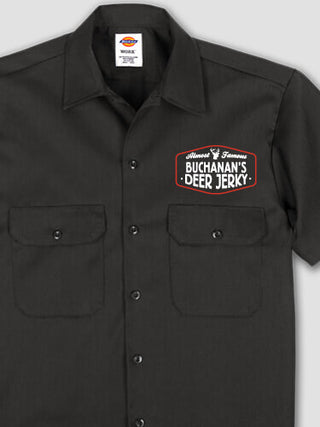Deer Jerky : Embroidered Work Shirts