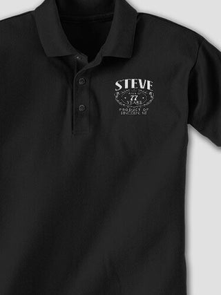 Distilled to Perfection : Embroidered Polo Shirts