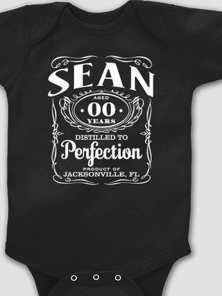 Distilled to Perfection : Printed Baby Bodysuits