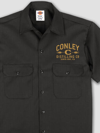 Distilling Company : Embroidered Work Shirts