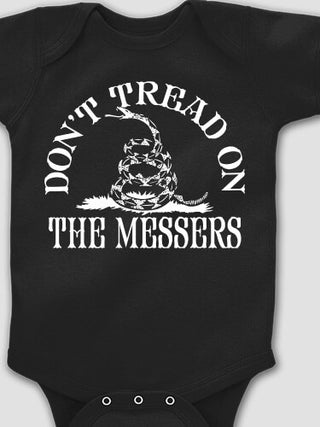 Don't Tread : Printed Baby Bodysuits