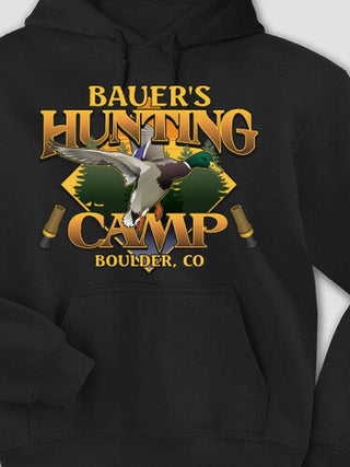 Duck Hunting Camp : Printed Hoodies
