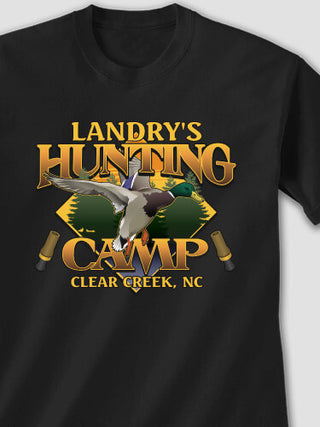Duck Hunting Camp : Printed T-Shirts
