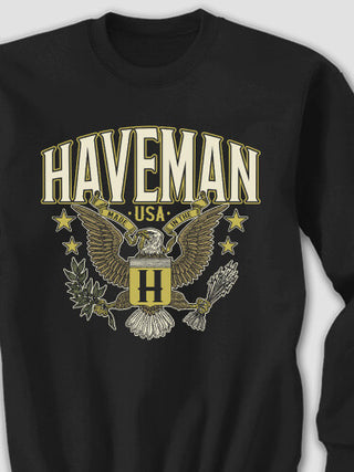 Eagle Monogram : Printed Sweatshirts