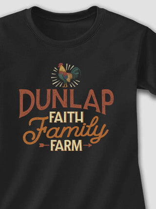Faith Family Farm : Adult Ladies Fitted T-Shirt