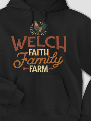 Faith Family Farm : Printed Hoodies