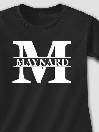 Family Monogram : Adult Ladies Fitted T-Shirt