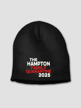 Family Quarantine : Embroidered Beanies