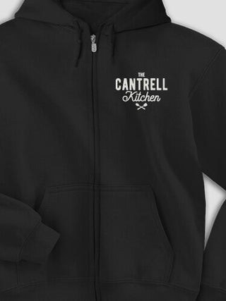 Farmhouse Kitchen : Embroidered Zip Hoodies