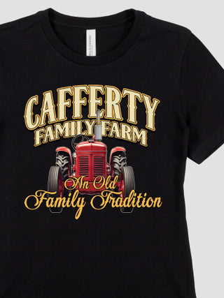 Farming Family Tradition : Premium Ladies T-Shirts