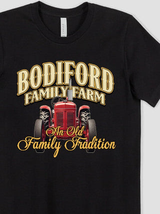 Farming Family Tradition : Premium Printed T-Shirts