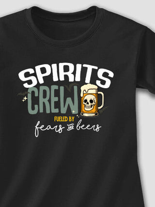 Fears And Beers : Adult Ladies Fitted T-Shirt