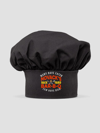 Few Have Died BBQ : Embroidered Chef Hat