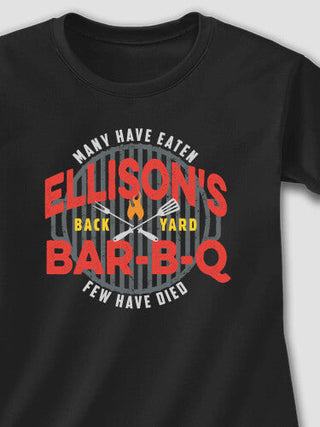 Few Have Died BBQ : Adult Ladies Fitted T-Shirt