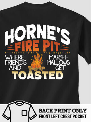 Fire Pit : Printed Pocket T-Shirts