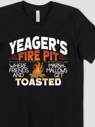 Fire Pit : Premium Printed T-Shirts