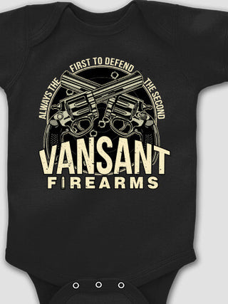 Firearms : Printed Baby Bodysuits