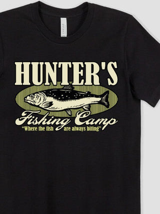 Fishing Camp : Premium Printed T-Shirts