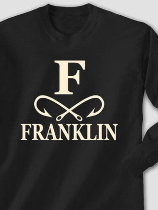 Fishing Monogram : Printed Long Sleeves