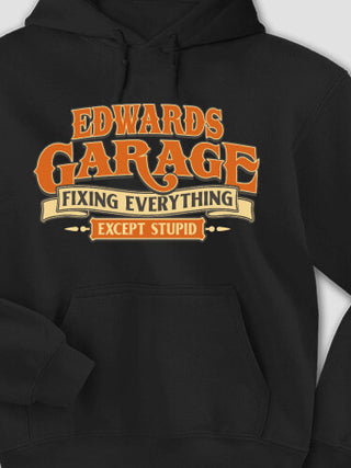 Fixing Everything Garage : Printed Hoodies