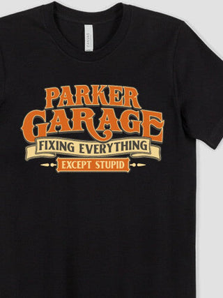Fixing Everything Garage : Premium Printed T-Shirts