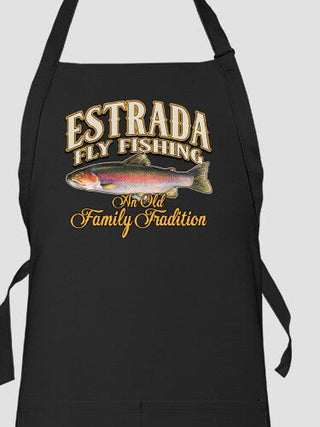 Fly Fishing Family Tradition : Printed Aprons