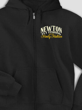 Fly Fishing Family Tradition : Embroidered Zip Hoodies