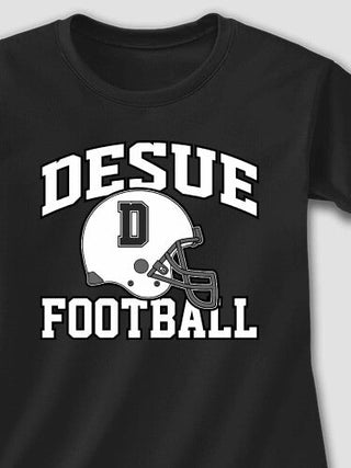 Football Helmet : Adult Ladies Fitted T-Shirt
