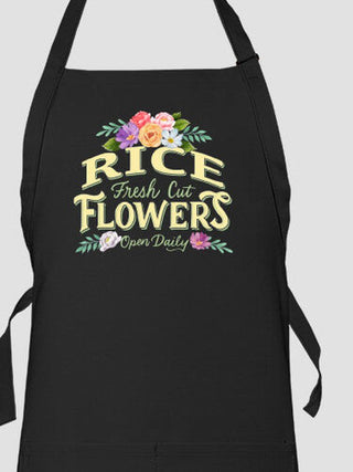 Fresh Cut Flowers : Printed Aprons
