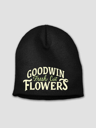 Fresh Cut Flowers : Embroidered Beanies