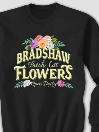 Fresh Cut Flowers : Printed Sweatshirts