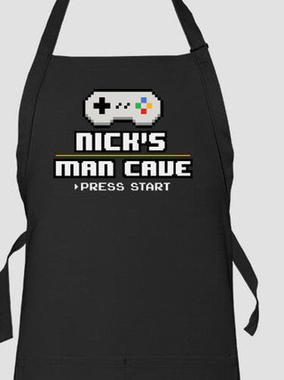 Gamer Man Cave : Printed Aprons