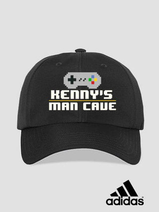 Gamer Man Cave : Embroidered Adidas&reg; Hats