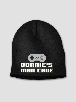 Gamer Man Cave : Embroidered Beanies