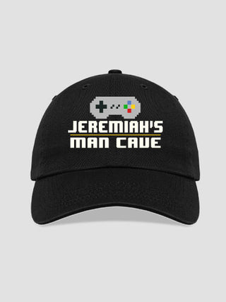 Gamer Man Cave : Embroidered Baseball Hats