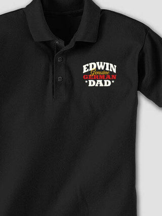 German Dad : Embroidered Polo Shirts