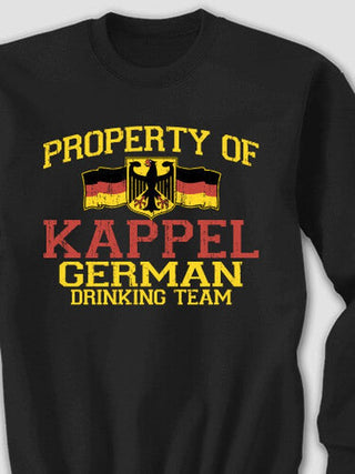 German Drinking Team : Printed Sweatshirts