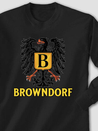 German Monogram : Printed Long Sleeves