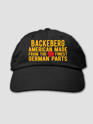 German Parts : Embroidered Baseball Hats