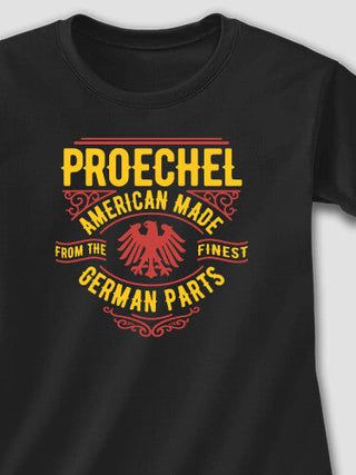 German Parts : Adult Ladies Fitted T-Shirt