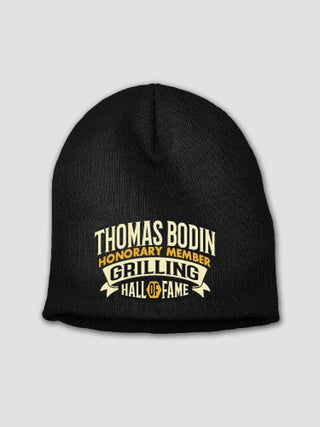 Grilling Hall Of Fame : Embroidered Beanies