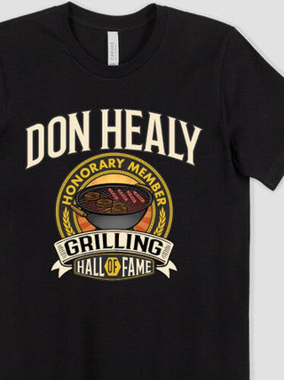 Grilling Hall Of Fame : Premium Printed T-Shirts