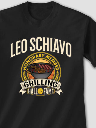 Grilling Hall Of Fame : Printed T-Shirts